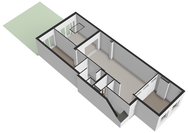 Da Costastraat 3, 2321 AJ Leiden - Da Costastraat 3 - Leiden - Begane_grond - 3D  _1.jpg