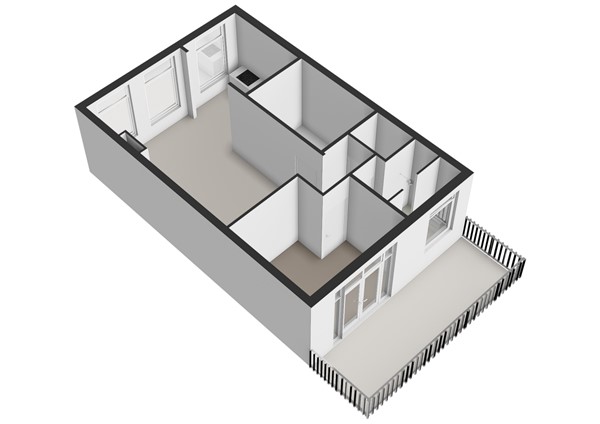 Da Costastraat 3A, 2321 AJ Leiden - Da Costastraat 3-A - Leiden - Appartement - 3D  _1.jpg