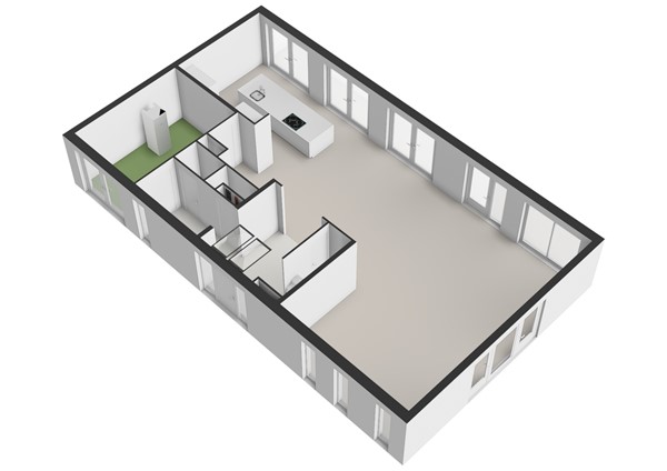 Laan Van Zwethof 12, 2381 DK Zoeterwoude - Laan van Zwethof 12 - Zoeterwoude - Begane_grond - 3D  _2.jpg