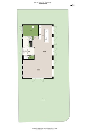 Laan Van Zwethof 12, 2381 DK Zoeterwoude - Laan van Zwethof 12 - Zoeterwoude - Perceeltekening.jpg