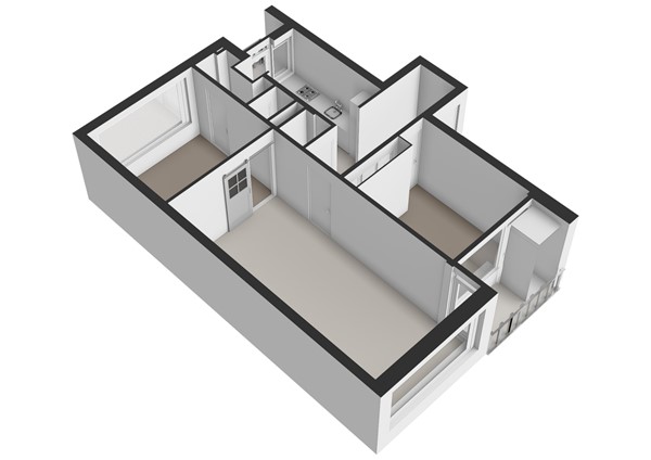 Mahlerstraat 106, 2324 JJ Leiden - Mahlerstraat 106 - Leiden - Appartement - 3D  _1.jpg