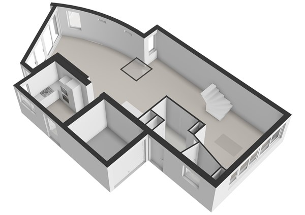 Johanna Westerdijkstraat 54, 2331 MZ Leiden - Johanna Westerdijkstraat 54 - Leiden - Begane_grond - 3D  _2.jpg