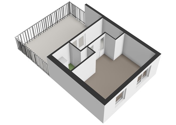 Johanna Westerdijkstraat 54, 2331 MZ Leiden - Johanna Westerdijkstraat 54 - Leiden - 2e_verdieping - 3D  _6.jpg