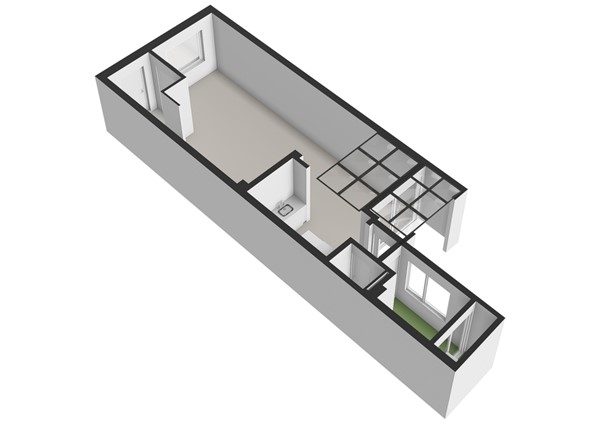 Sumatrastraat 12, 2341 XC Oegstgeest - Sumatrastraat 12 - Oegstgeest - Begane_grond - 3D  _1.jpg