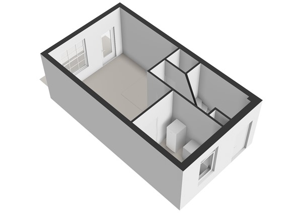 Groenhazengracht 4A, 2311 VT Leiden - Groenhazengracht 4-A - Leiden - Begane_grond - 3D  _2.jpg