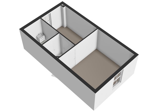 Groenhazengracht 4A, 2311 VT Leiden - Groenhazengracht 4-A - Leiden - 1e_verdieping - 3D  _3.jpg