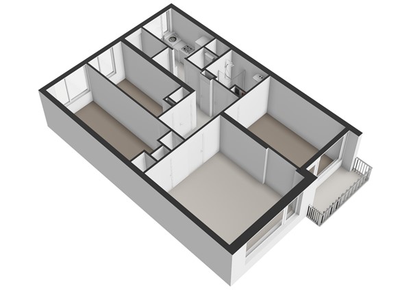 Zwedenburg 330, 2591 BN Den Haag - Zwedenburg 330 - 's-Gravenhage - Appartement - 3D  _2.jpg