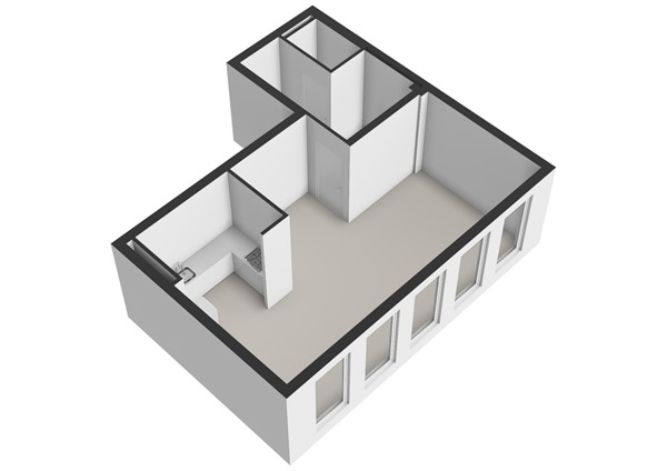 Groenhazengracht 2, 2311 VT Leiden - Groenhazengracht 2 - Leiden - 1e_verdieping - 3D  _4.jpg