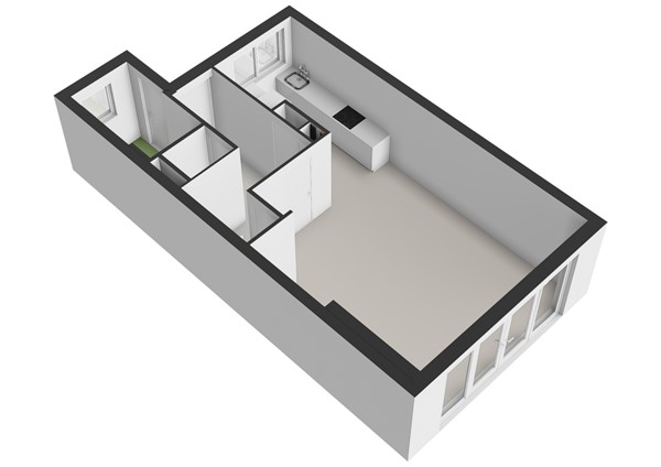 Zuster Reichertstraat 16, 2331 CS Leiden - Zuster Reichertstraat 16 - Leiden - Begane_grond - 3D  _2.jpg