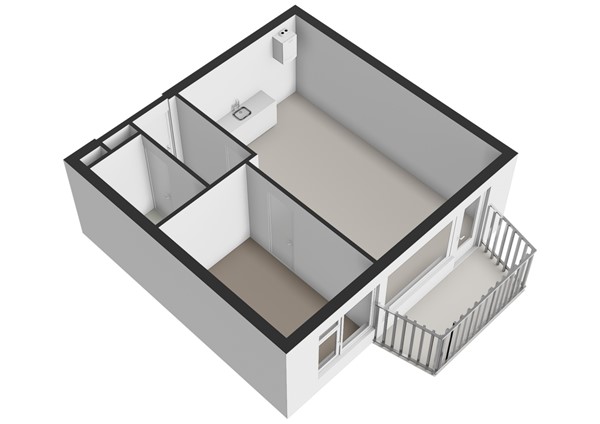 Haagplein 29, 2311 AC Leiden - Haagplein 29 - Leiden - 2e_verdieping - 3D  _1.jpg