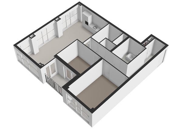 Ananasweg 82, 2321 DC Leiden - Ananasweg 82 - Leiden - Appartement - 3D  _3.jpg