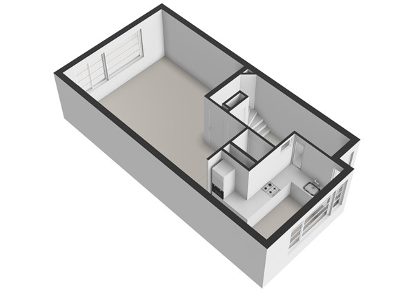 Santhorst 51, 2352 KC Leiderdorp - Santhorst 51 - Leiderdorp - Benedenverdieping - 3D  _2.jpg