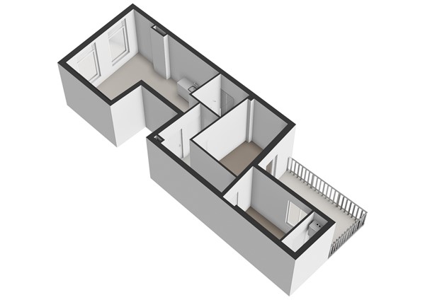 Hoge Rijndijk 104A, 2313 KM Leiden - Hoge Rijndijk 104-A - Leiden - Appartement - 3D  _2.jpg