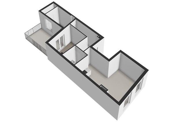 Hoge Rijndijk 104A, 2313 KM Leiden - Hoge Rijndijk 104-A - Leiden - Appartement - 3D  _1.jpg