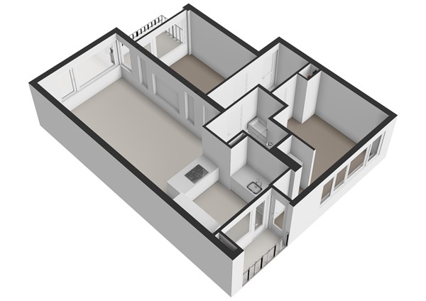 Paganinidreef 66, 2253 SK Voorschoten - Paganinidreef 66 - Voorschoten - 3e_verdieping - 3D  _1.jpg