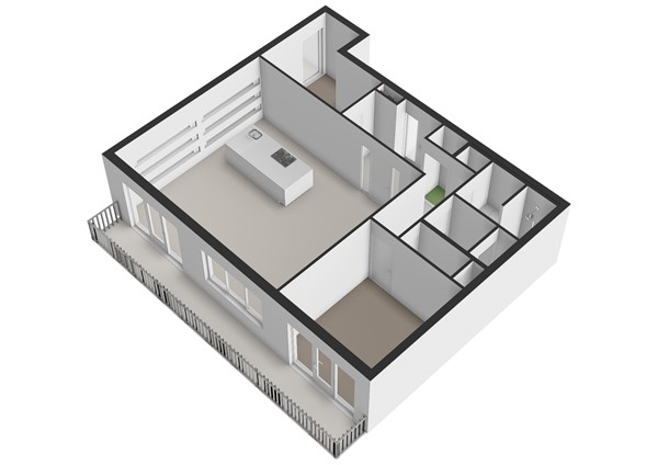 Max Velthuijskade 41, 2321 WX Leiden - Max Velthuijskade 41 - Leiden - 1e_verdieping - 3D  _1.jpg