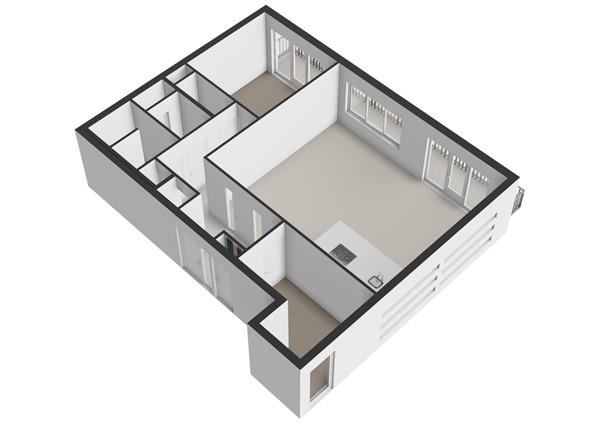Max Velthuijskade 41, 2321 WX Leiden - Max Velthuijskade 41 - Leiden - 1e_verdieping - 3D  _2.jpg