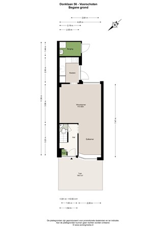 Donklaan 56, 2254 AD Voorschoten - Donklaan 56 - Voorschoten - Begane_grond - 2D.jpg