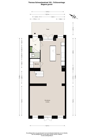 Thérèse Schwartzestraat 103, 2597 XK Den Haag - Therese Schwartzestraat 103 - 'S-Gravenhage - Begane_grond - 2D.jpg