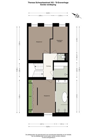 Thérèse Schwartzestraat 103, 2597 XK Den Haag - Therese Schwartzestraat 103 - 'S-Gravenhage - 1e_verdieping - 2D.jpg