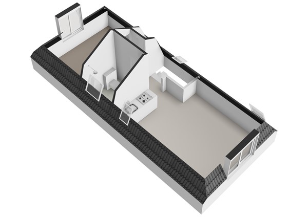 Doelensteeg 13B, 2311 VL Leiden - Doelensteeg 13-B - Leiden - 2e_verdieping - 3D  _3.jpg