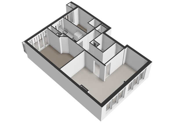 Soestdijksekade 314A, 2574 BR Den Haag - Soestdijksekade 314-A - 's-Gravenhage - 1e_verdieping - 3D  _2.jpg