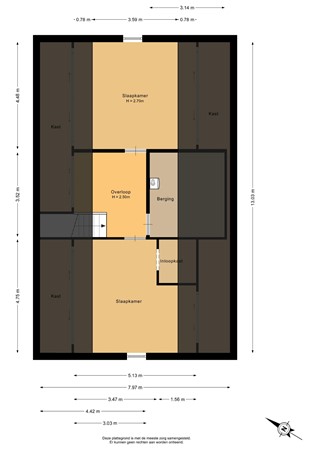 Hof 6, 5768 RX Meijel - Tweede verdieping - 2D.jpg