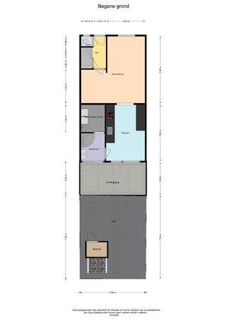 St.Corneliusstraat 5, 6465 BD Kerkrade - Sint Corneliusstraat 5 - Begane grond - Plattegrond.jpg