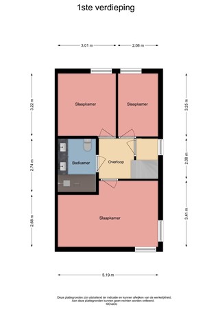 Geentstraat 17, 6121 ZD Born - Geentstraat 17 - 1ste verdieping - Plattegrond.jpg