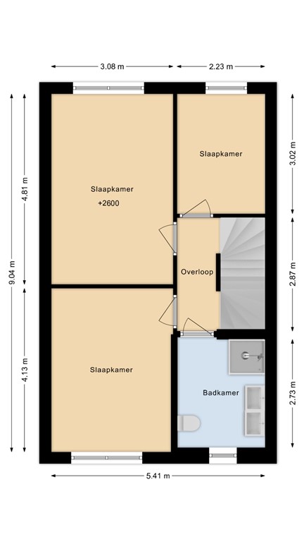 mediumsize floorplan