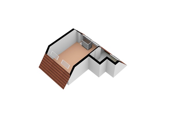 Floorplan - Parnassusweg 15-3, 1077 DB Amsterdam