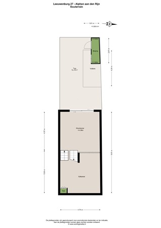 Leeuwenburg 27, 2402 RK Alphen aan den Rijn - Leeuwenburg 27 - Alphen aan den Rijn - Souterrain - 2D.jpg