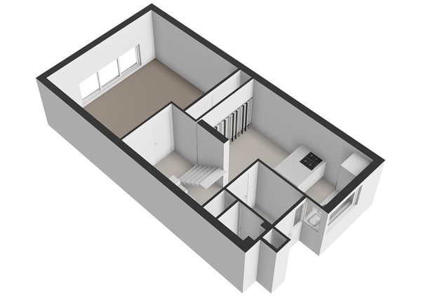 Leeuwenburg 27, 2402 RK Alphen aan den Rijn - Leeuwenburg 27 - Alphen aan den Rijn - Begane_grond - 3D  _4.jpg