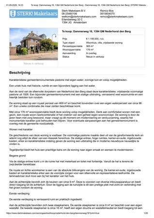 Brochure preview - Te koop_ Dammerweg 16, 1394 GM Nederhorst den Berg - Dammerweg 16, 1394 GM Nederhorst den Berg _ STERK! Makelaars.pdf