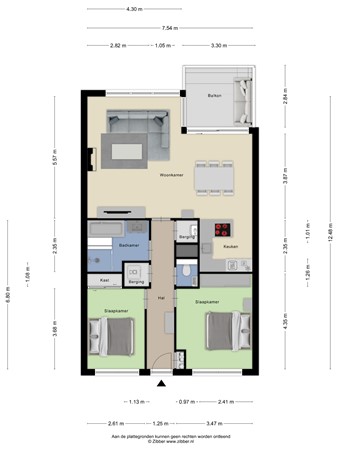 Bergermeerstraat 97, 2493 XG Den Haag - 186280822_1655968_berge_appartement_first_design_20260529_96936c.jpg
