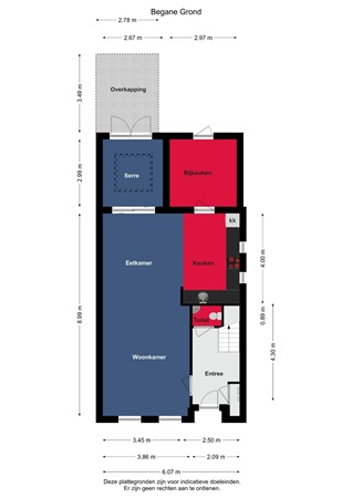 Floorplan - Baarlosestraat 31A, 5993 AV Maasbree