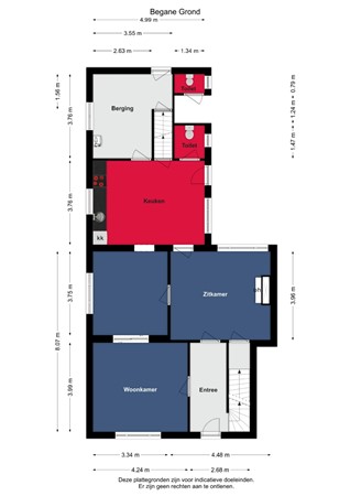 Floorplan - Steenstraat 93, 5981 AD Panningen