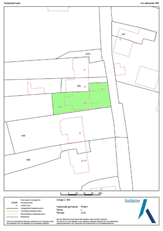 Bommerigerweg 38, 6281 BT Mechelen - kadastrale kaart
