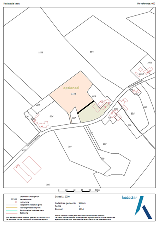 Schweibergerweg 78, 6281 NJ Mechelen - kadastrale kaart
