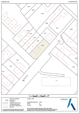 Van Thimusstraat 3, 6295 AA Lemiers - kadastrale kaart