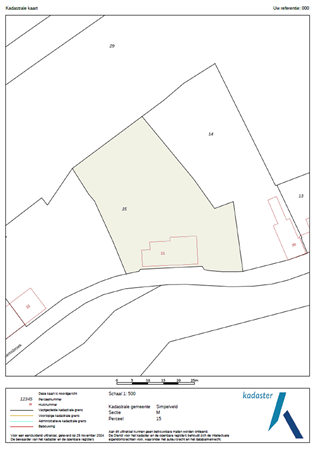 Bulkemsbroek 21, 6369 XZ Simpelveld - kadastrale kaart