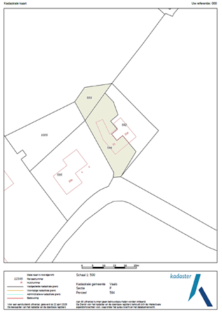 Harles 21, 6294 NG Vijlen - kadastrale kaart