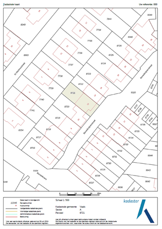 Benedictijnenstraat 12, 6294 BE Vijlen - kadastrale kaart