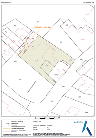 Reijmerstokkerdorpsstraat 96, 6274 NN Reijmerstok - kadastrale kaart