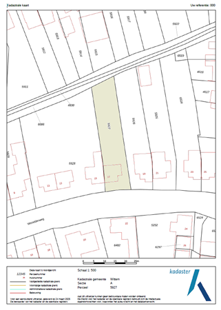 Wezelderweg 17, 6287 AL Eys - kadastrale kaart