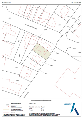 Landsraderweg 4, 6271 NT Gulpen - Kadastrale kaart