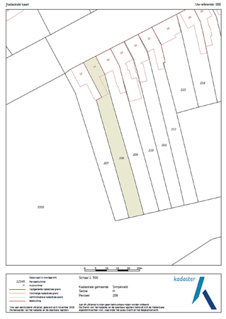 Rolduckerweg 14, 6369 GT Simpelveld - kadastrale kaart