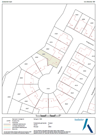 Burggraverhof 15, 6271 HE Gulpen - kadastrale kaart