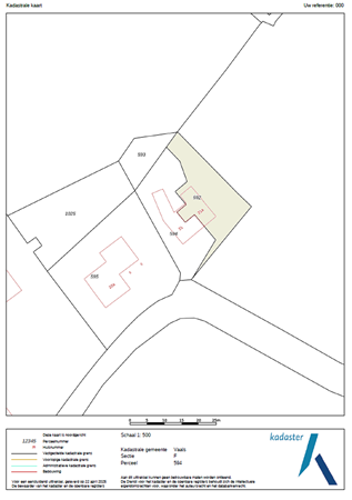 Harles 21a, 6294 NG Vijlen - kadastrale kaart