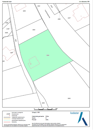 Valkenburgerweg 26, 6321 GG Wijlre - kadastrale kaart